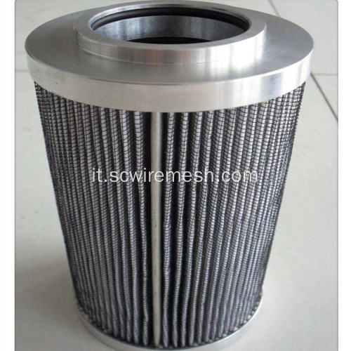Cartuccia del filtro dell'aria / polvere industriale in acciaio inossidabile